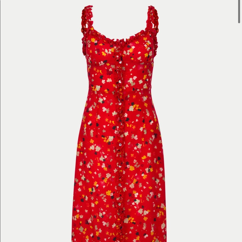realisation par dress - the juliet in rouge fleur